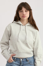 Organic Basics Weekend sweater grijs 100% bio katoen voor dames | Sophie Stone