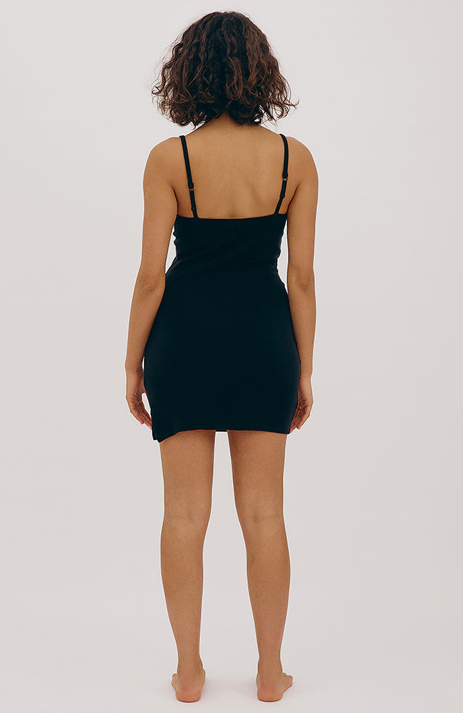 Organic Basics Soft Knit underdress black from lyocell lenzing | Sophie Stone