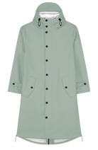 MAIUM Original blue aqua regenjas van gerecyclede flessen vrouw | Sophie Stone 