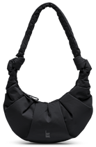GOT BAG Pleat Moon Tasche klein schwarz aus Ozeanplastik unisex | Sophie Stone