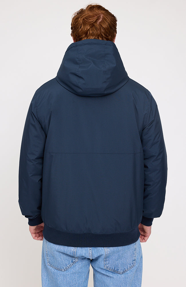 Mazine Padded blouson jacket dark navy from recycled polyester men