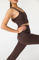 Girlfriend Collective Paloma Driftwood Brown aus RPET für Damen | Sophie Stone