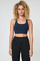 Girlfriend Collective Paloma blau aus RPET für Damen | Sophie Stone