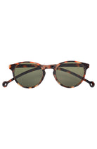 Parafina Isla Amber Tortoise Sunglasses recycled PET unisex | Sophie Stone
