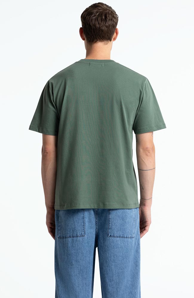 Kings of Indigo Penda t-shirt groen van biologisch katoen voor vrouwen | Sophie Stone