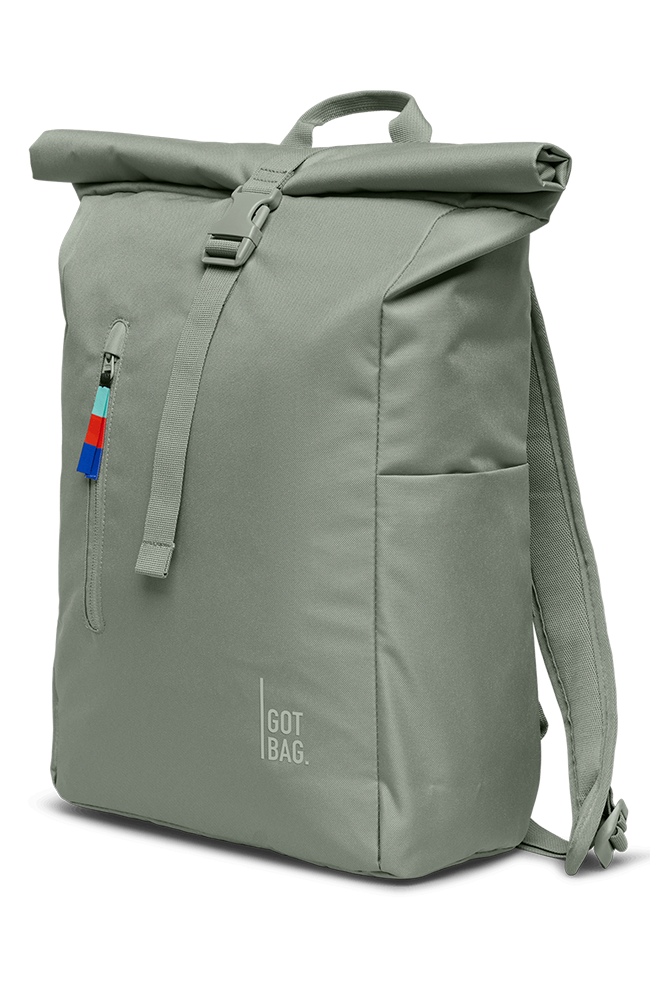 GOT BAG Rolltop easy rugzak bass groen van oceaan plastic uniseks | Sophie Stone