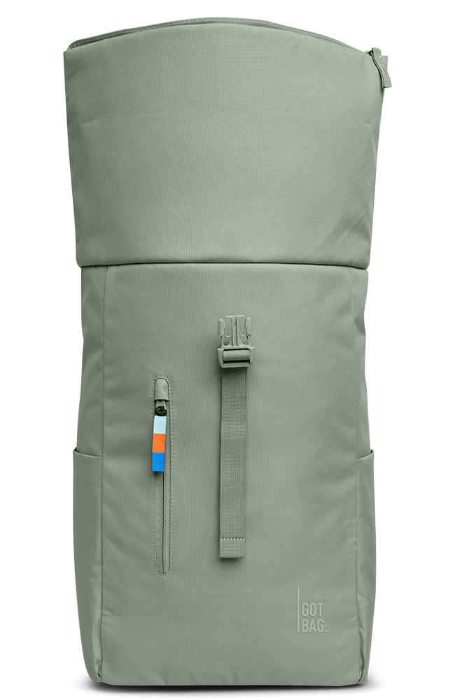 GOT BAG Rolltop easy rugzak green van oceaan plastic uniseks | Sophie Stone