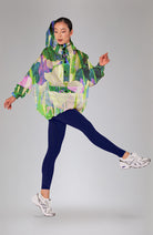 Rainkiss Lily Anorak regenponcho groen van gerecycled PET uniseks | Sophie Stone