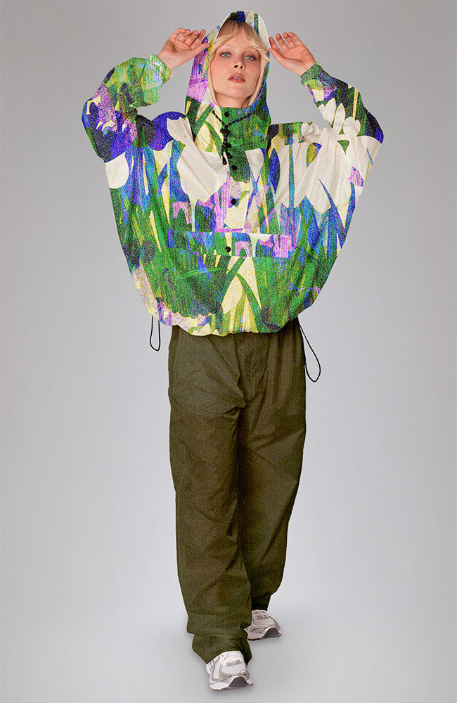 Rainkiss Lily Anorak regenponcho van gerecycled PET dames | Sophie Stone