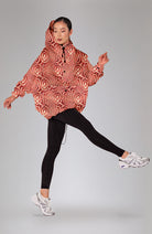 Rainkiss Moiré Anorak regenponcho van gerecycled PET vrouw | Sophie Stone