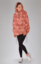 Rainkiss Moiré Anorak regenponcho van gerecycled PET dames | Sophie Stone