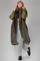 Rainkiss Herringbone raincoat made of recycled PET unisex | Sophie Stone