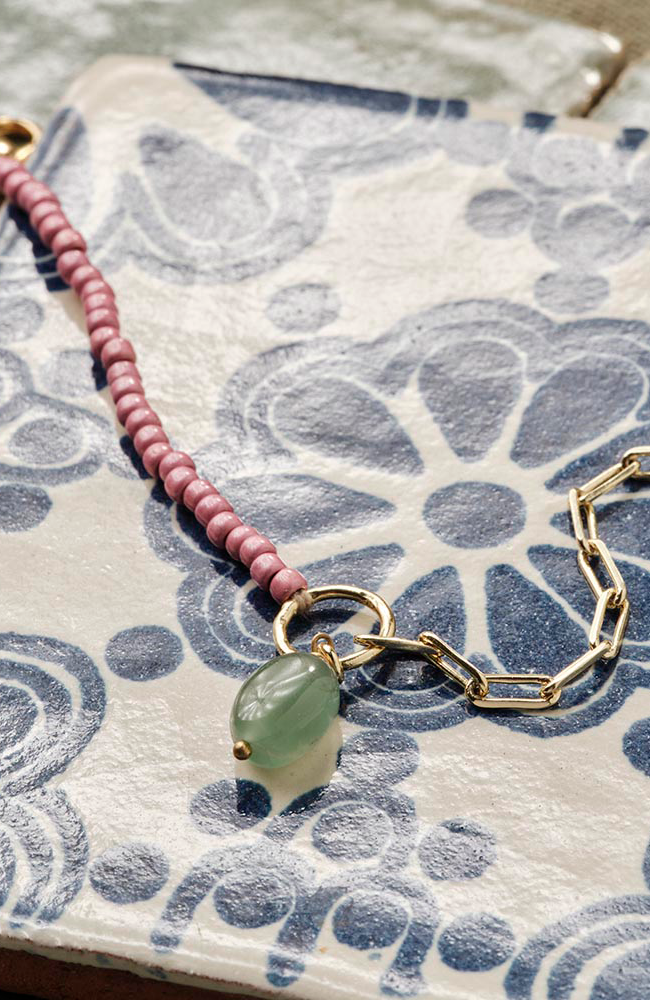 A Beautiful Story Rise armband aventurijn verguld messing vrouw | Sophie Stone