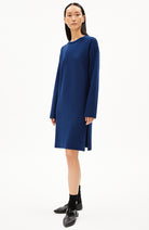 ARMEDANGELS Rosanniaas dress faded indigo in organic cotton | Sophie Stone