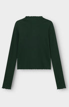 Dedicated Ryd rib top groen van bio katoen voor vrouwen | Sophie Stone