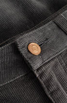 Dedicated Ryda pants corduroy grijs van GOTS 100% bio katoen dames | Sophie Stone