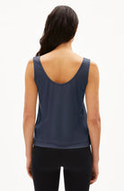 ARMEDANGELS Minaami top moonlight gray in lyocell and organic cotton ladies | Sophie Stone