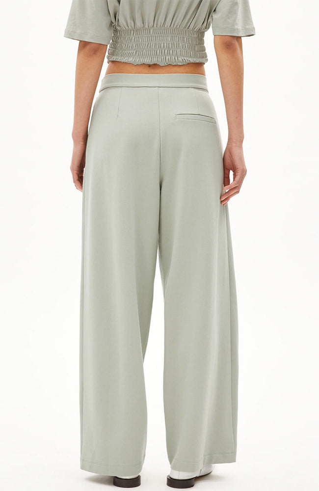 ARMEDANGELS Liraa lou wideleg pants sea green by Organic cotton women | Sophie Stone