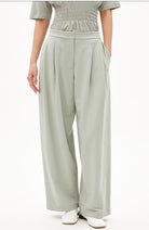 ARMEDANGELS Liraa lou wideleg pants sea green by Organic cotton ladies | Sophie Stone