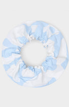 Dedicated scrunchie Poplin Wonky Beach Skyway Blue | Sophie Stone