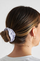 Dedicated scrunchie Poplin Thistle Purple | Sophie Stone