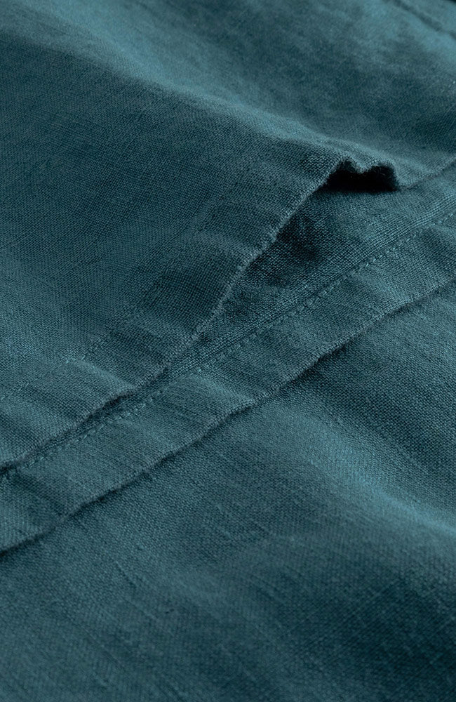 Dedicated Rute linen blouse in green for men | Sophie Stone