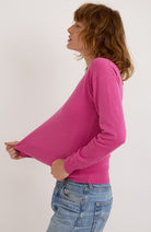 Organic Basics Soft Knit Boxy trui roze voor dames | Sophie Stone