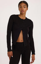 Organic Basics Soft Knit Slim Cardigan van o.a. biologisch katoen voor dames | Sophie Stone