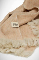 Bufandy Uniseks Blush Brushed Solid gemaakt van Alpaca wol | Sophie Stone