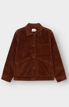 Dedicated Stiby jack corduroy cappuccino bruin van 100% GOTS bio katoen vrouw | Sophie Stone