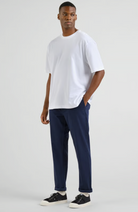 Dedicated Chinos Sund navy pants organic cotton men | Sophie Stone