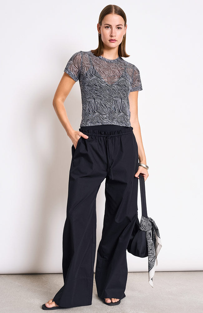 Jan 'n June Evie t-shirt zebra van polyester voor vrouw | Sophie Stone