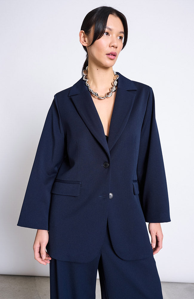 JAN 'N JUNE Durance blazer nightfall van o.a. Ecovero voor vrouwen | Sophie Stone