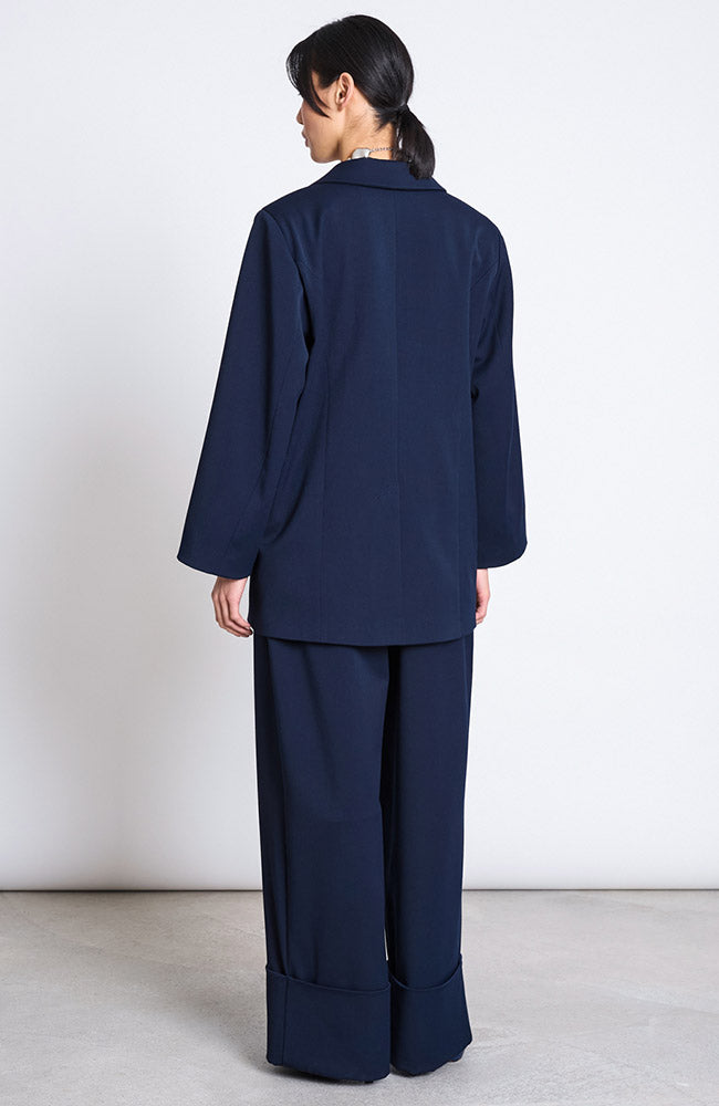 JAN 'N JUNE Durance blazer blauw van o.a. Ecovero voor dames | Sophie Stone