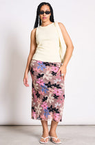 JAN–JUNE Smuk Maxi Skirt, Wild Bloom, Recycled Polyester, Women | Sophie Stone