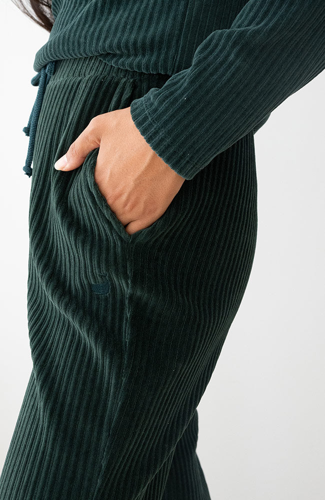 TWOTHIRDS Abruka broek groen van o.a. 76% bio katoen dames | Sophie Stone