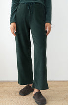 TWOTHIRDS Abruka broek dark green van o.a. 76% bio katoen dames | Sophie Stone