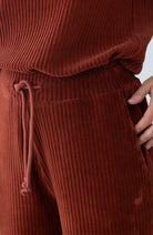 TWOTHIRDS Abruka broek wine van o.a. 76% bio katoen dames | Sophie Stone
