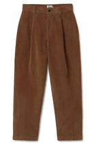 TWOTHIRDS Haruku corduroy broek bruin 100% bio katoen dames | Sophie Stone