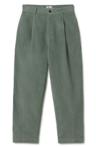 TWOTHIRDS Haruku corduroy broek green 100% biologisch katoen dames | Sophie Stone