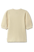 TWOTHIRDS Horst velvet shirt ecru van o.a. 76% bio katoen dames | Sophie Stone