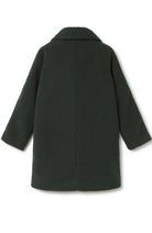 TWOTHIRDS itbayat teddy mantel groen 100% GRS dames | Sophie Stone