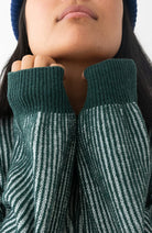 TWOTHIRDS Murvagh trui green van o.a. 45% wol dames | Sophie Stone