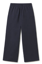 TWOTHIRDS Maipo broek navy stripes van o.a. 48% bio katoen dames | Sophie Stone