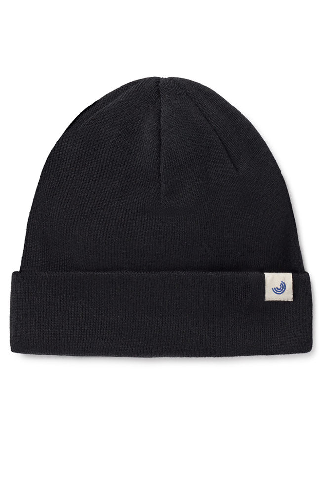 TWOTHIRDS Merino beanie zwart 100% merino uniseks | Sophie Stone