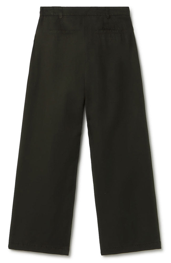 TWOTHIRDS Mesquida broek dark green 100% TENCEL™ Lyocell dames | Sophie Stone