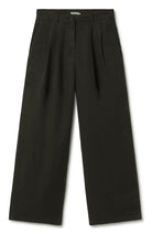 TWOTHIRDS Mesquida broek dark green 100% TENCEL™ Lyocell dames | Sophie Stone