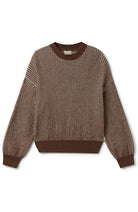 TWOTHIRDS Murvagh trui bruin van o.a. 45% wol vrouw | Sophie Stone