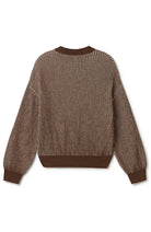 TWOTHIRDS Murvagh trui bruin van o.a. 45% wool dames | Sophie Stone