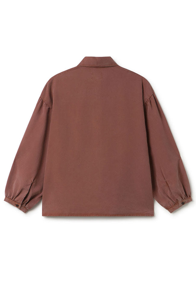 TWOTHIRDS Recco blouse rood van 100% TENCEL™ Lyocell dames | Sophie Stone